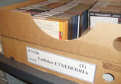 Imagen de casetes de la colección